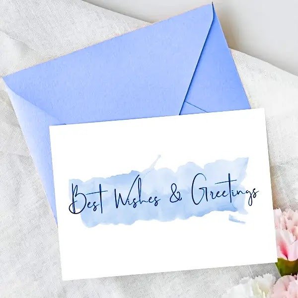 best wishesh card
