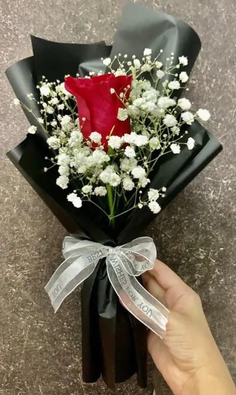 single rose